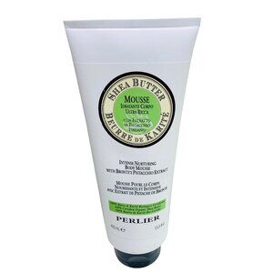Perlier Organic Shea Butter Body Mousse With Pistachio Extract 13.5 oz Italian